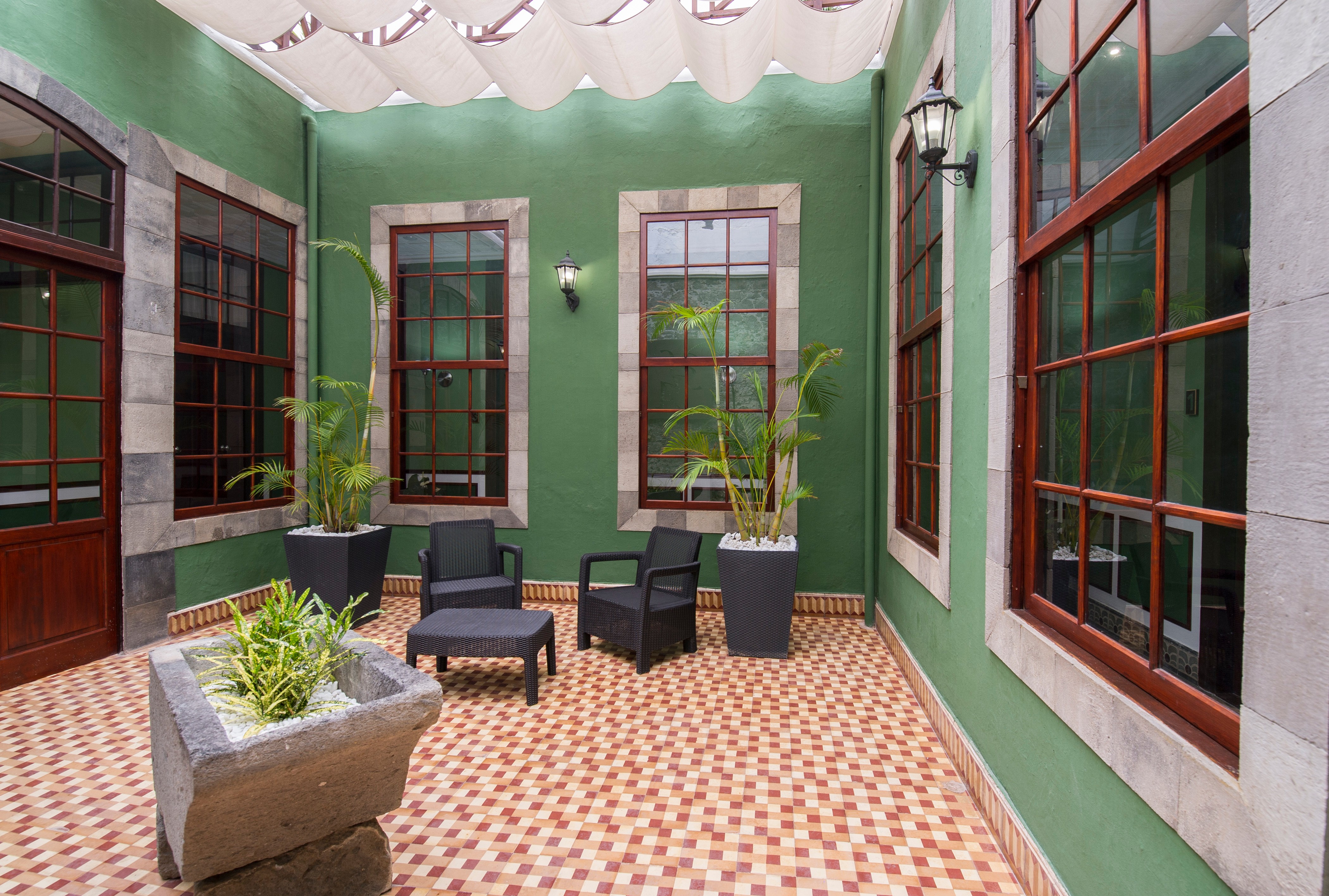 Interior de la casa terrera canaria